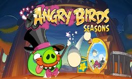Angry Birds Seasons: Abra-Ca-Bacon - Злые птицы сезоны: Абра-Ка-Бекон на Android Angry Birds Seasons: Abra-Ca-Bacon - Злые птицы сезоны: Абра-Ка-Бекон на Android