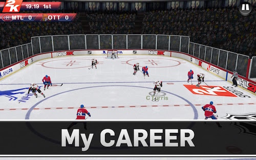 NHL 2K на Андроид скачать бесплатно Хоккей