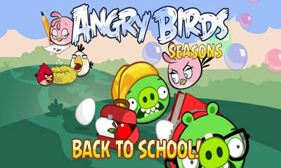 Angry Birds Seasons Back To School - Злые птицы сезоны: Снова в школу на Android Angry Birds Seasons Back To School - Злые птицы сезоны: Снова в школу на Android